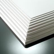 1mm Foamalux White Foam PVC Sheet