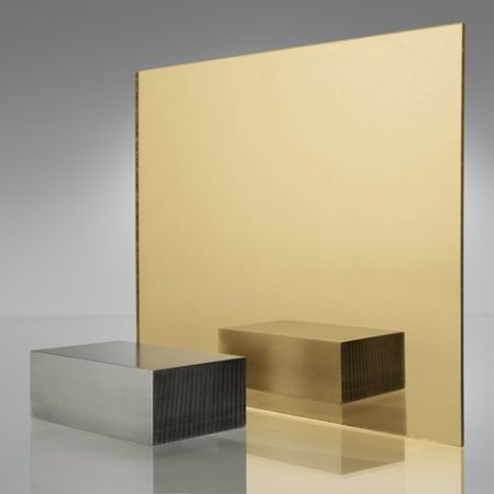 3mm Plaskolite Gold 1300 Mirror Acrylic Sheet, Mirror Acrylic Perspex  Sheet, Mirror Acrylic Sheet Plastic