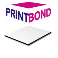 3mm Printbond 0.21 Skin White Aluminium Composite Sheet (ACM)