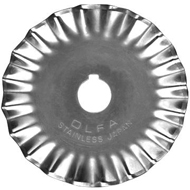 Olfa PIB45-1 45mm Pinking Rotary Blade 1 Pack