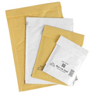 White Mail Lite Bubble Lined Postal Envelopes